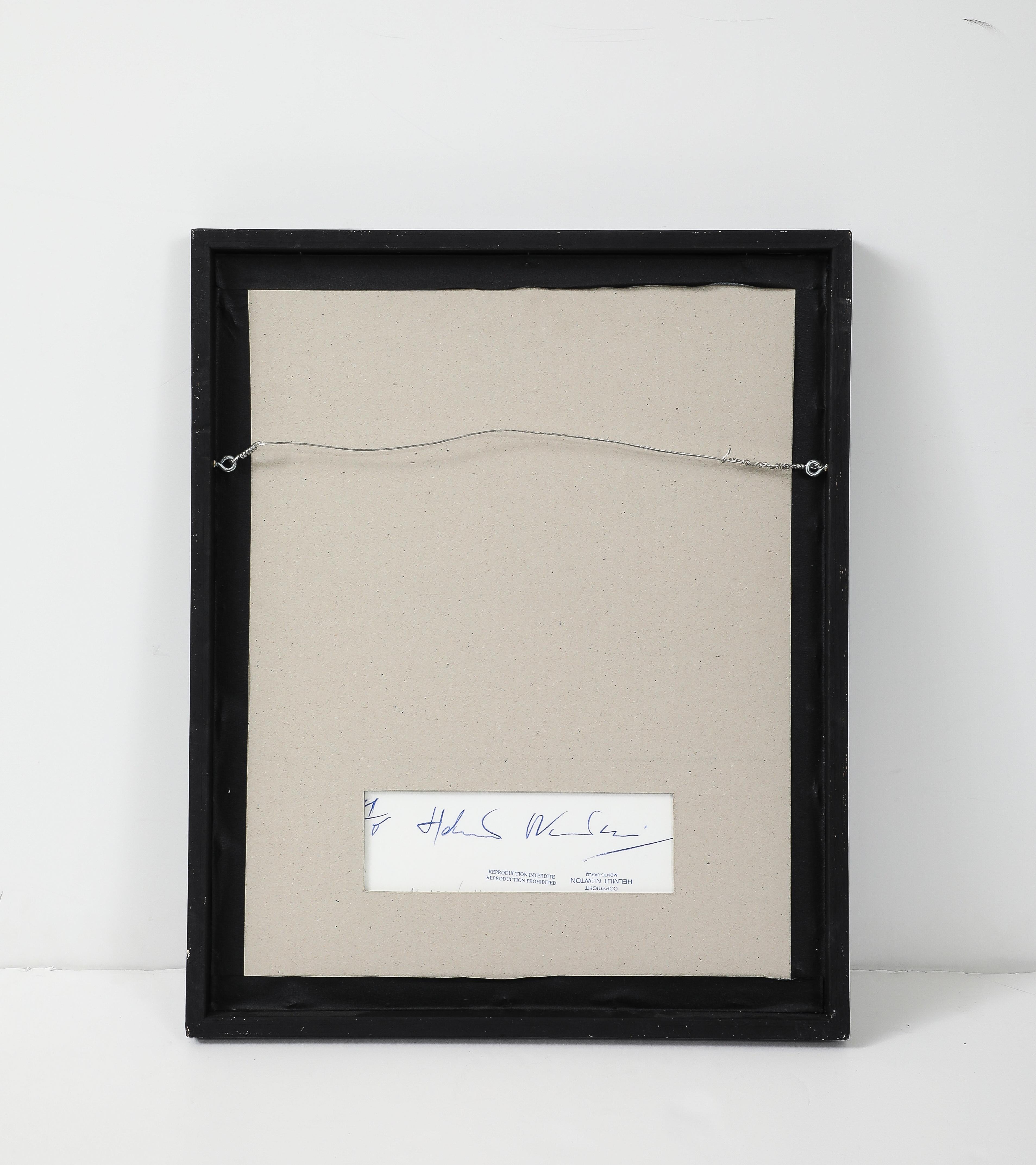 Papier Yvonne IV, Monte Carlo, 1998, Signed by Helmut Newton en vente