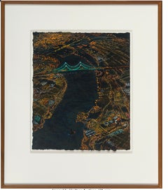 Metropolitan Fantasy - City at Night with Pulsing Lights