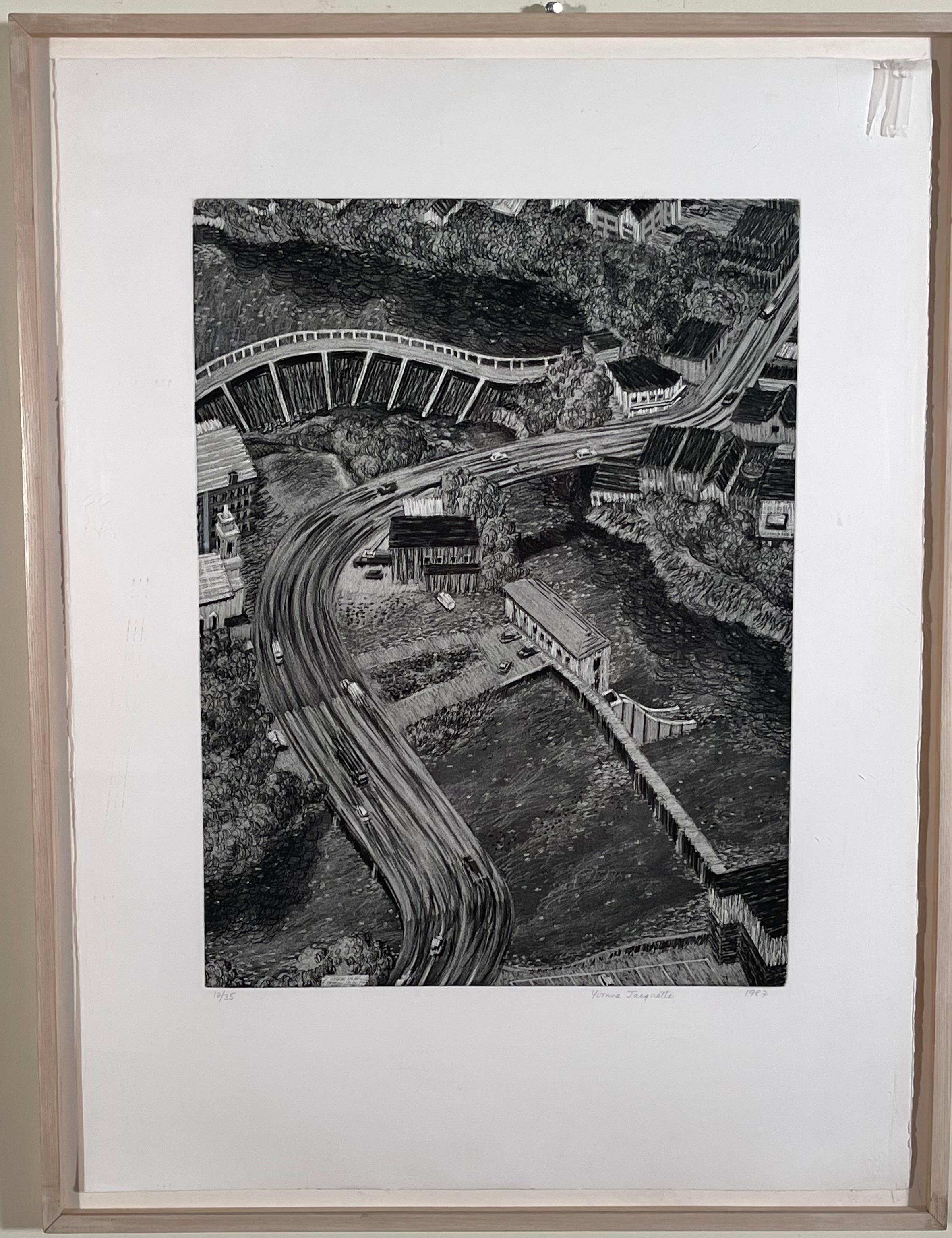 SKOWHEGAN II - Print by Yvonne Jacquette