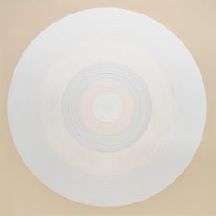Body Motion Target 2 - abstrait géométrique doux et contemporain, acrylique sur toile