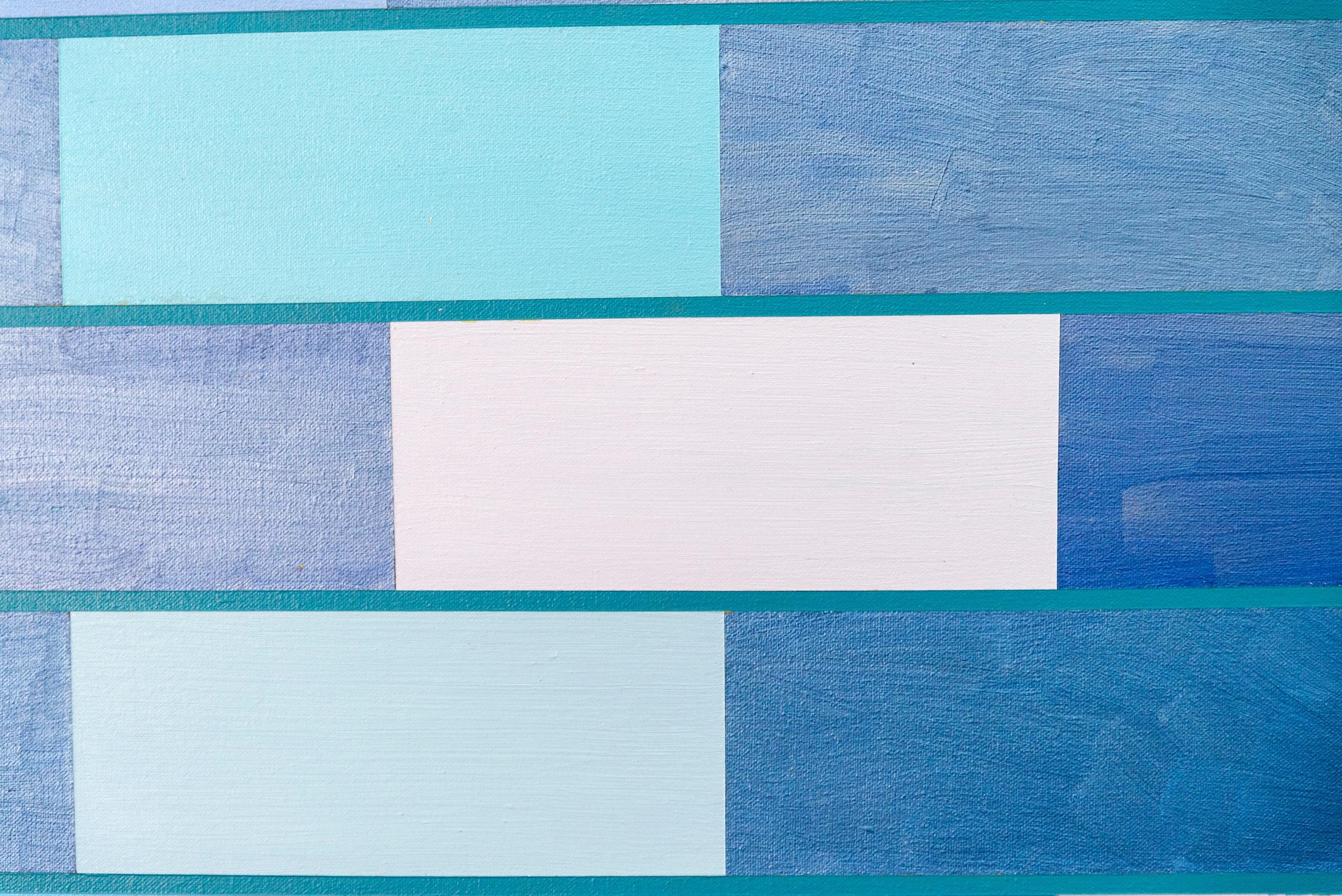 QED Gravity #1 - grand, coloré, contemporain, abstrait, acrylique sur toile en vente 11