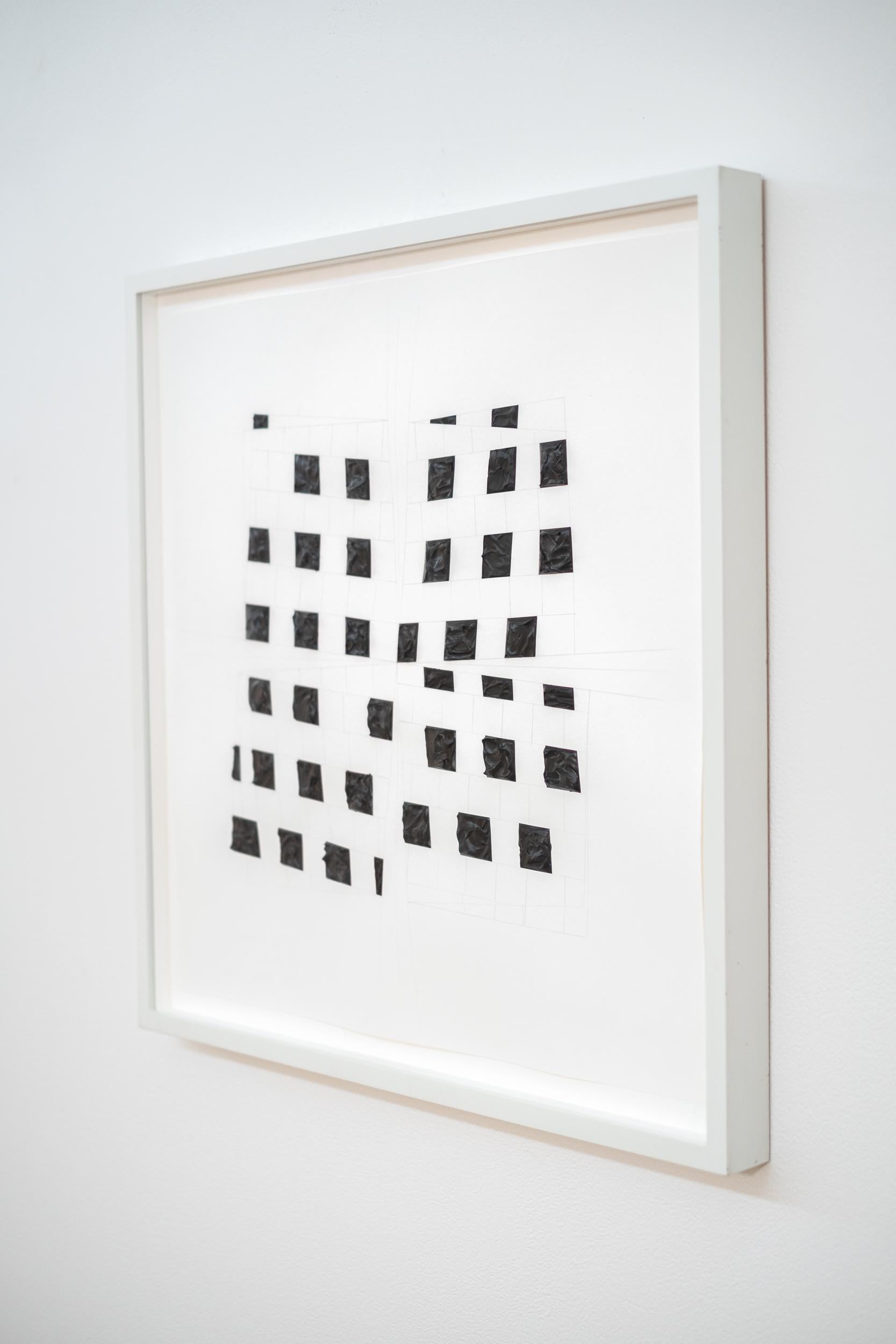Questa serie di opere contemporanee in acrilico nero e matita su carta è stata creata da Yvonne Lammerich. Il magistrale artista canadese ha trascorso decenni a esplorare la Nature della condizione umana in modi del tutto unici e creativi. Questa