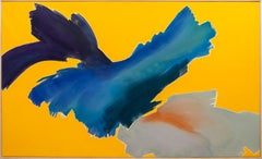 Yukon - abstrait gestuel, contemporain, coloré, de grande taille, acrylique sur toile