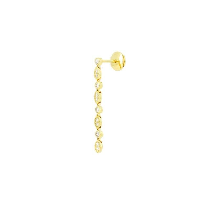 Single earring in 18K Yellow Gold 1,8gr approx.
Diamonds 0,25ct approx.
Sold as a Single earring
Alpa System