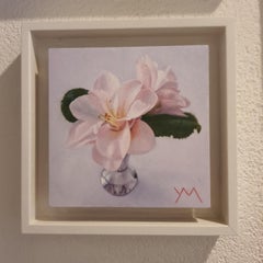 "Camelia's from my Garden, " Oil Painting