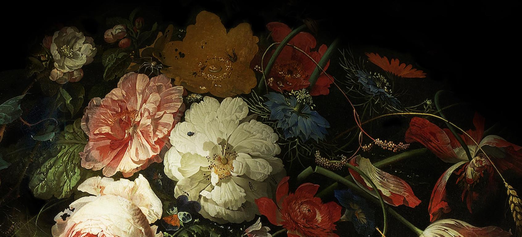 floral portrait photography