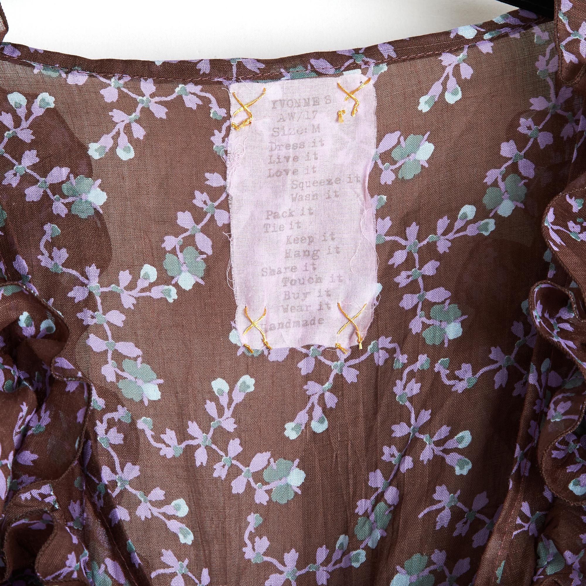 Yvonne S 2017 Túnica Marie Antoinette TM Floral Borgoña Maxi Vestido de Lino UK10 US8 Negro en venta