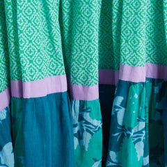 Yvonne S 2020 Robe Maxi FR36 Taille S Oversized Wind cotton voile dress UK8 US6