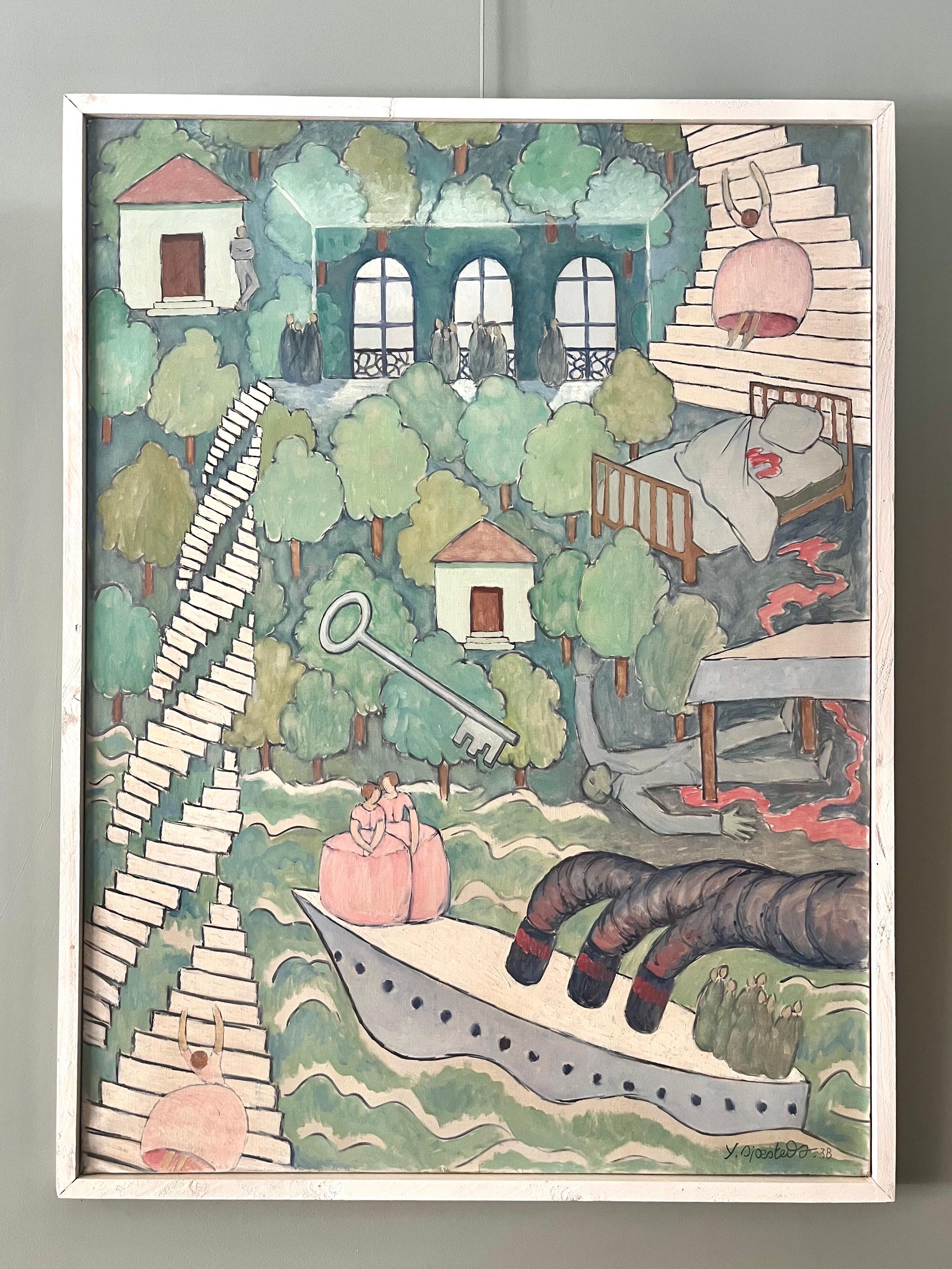 The Dream - Painting by YVONNE SJOESTEDT