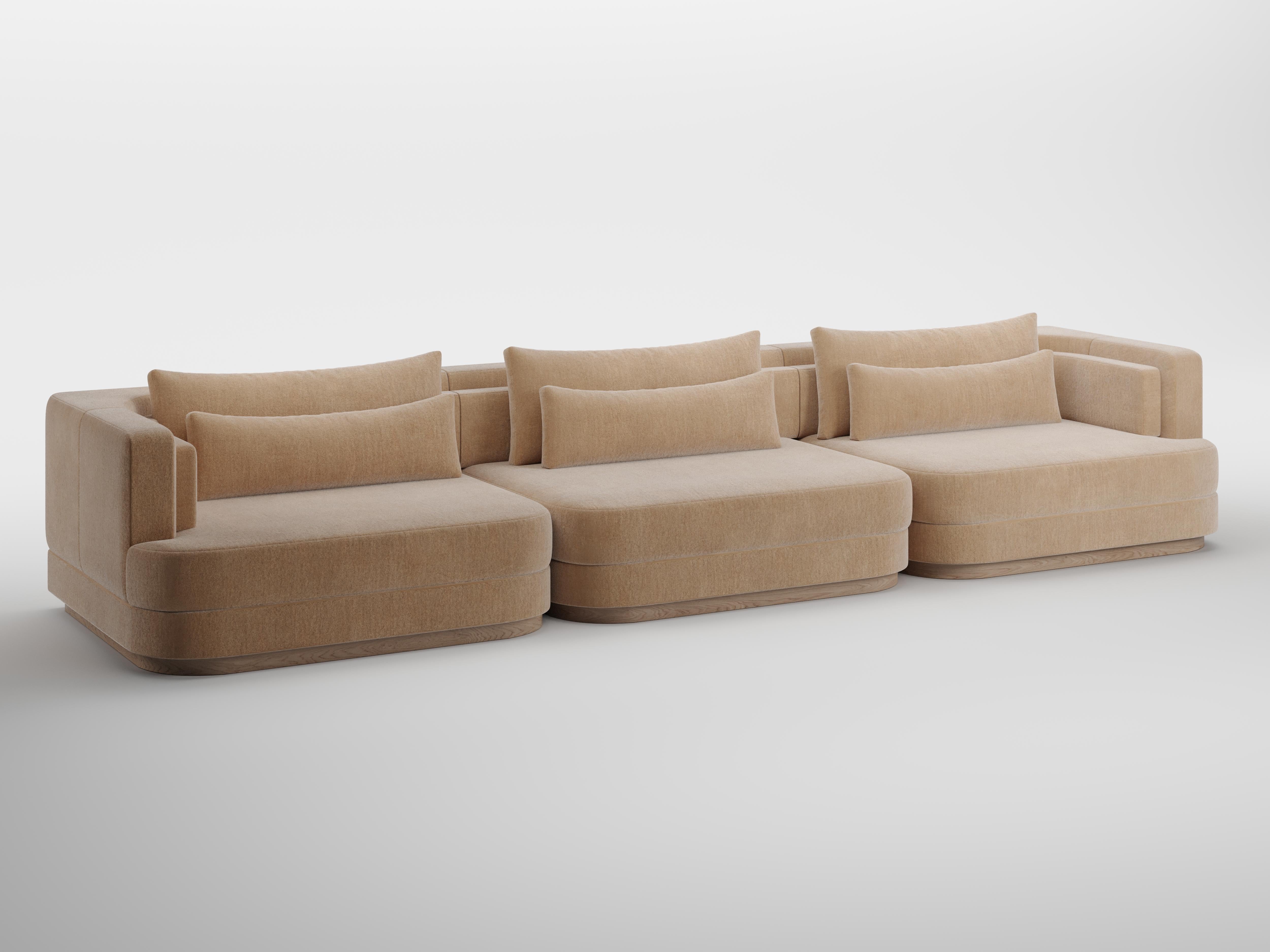 Yvy Sofa von KY ARCHITECTURE (Holz) im Angebot