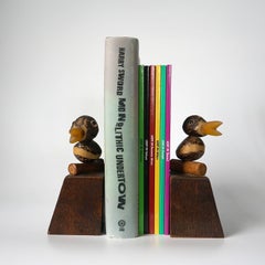 Yz Nut Bird Bookends by Henry Howell and Co. 1920's