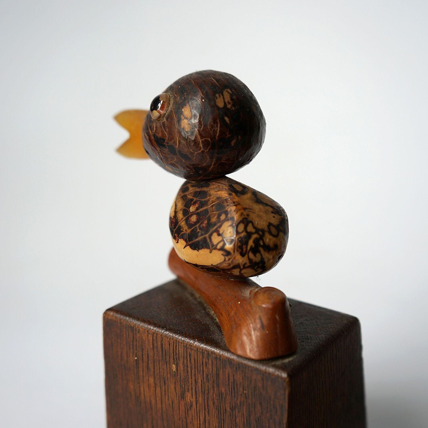 Yz Nut Bird Bookends by Henry Howell and Co. 1920's 1
