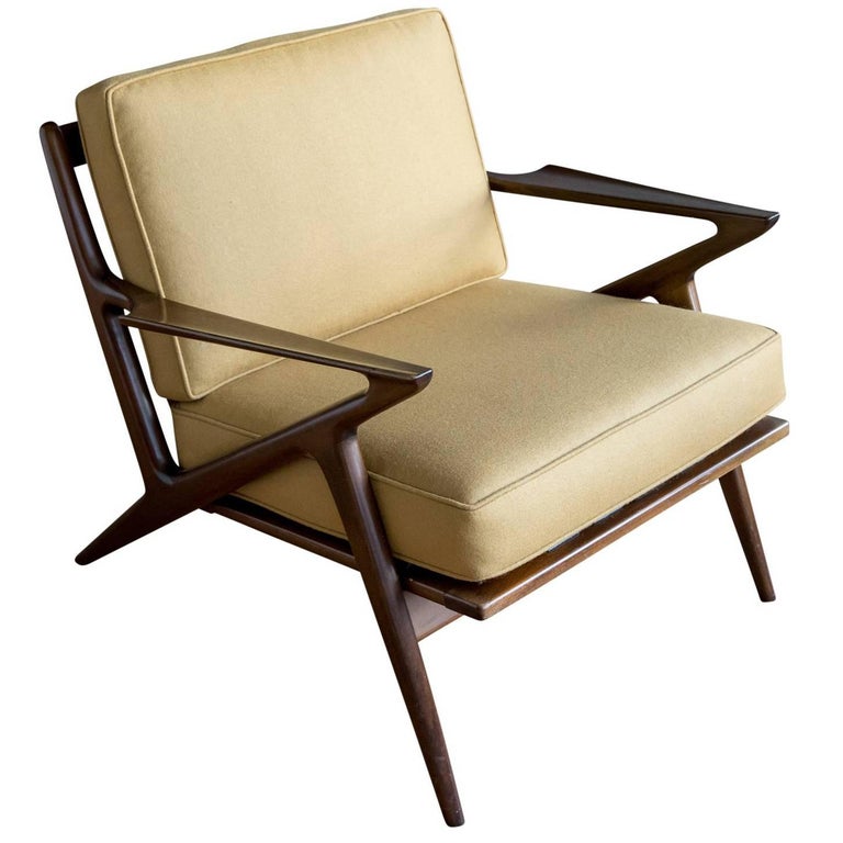 Z Chair By Poul Jensen For Selig At 1stdibs Z Chair By Poul Jensen For Selig