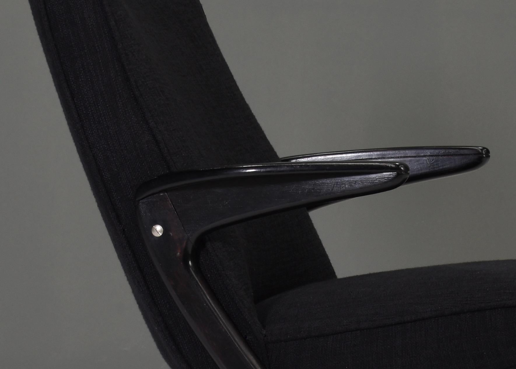 Scandinavian Modern Z Lounge Armchair by Bengt Ruda for Nordiska, Sweden, circa 1960 For Sale