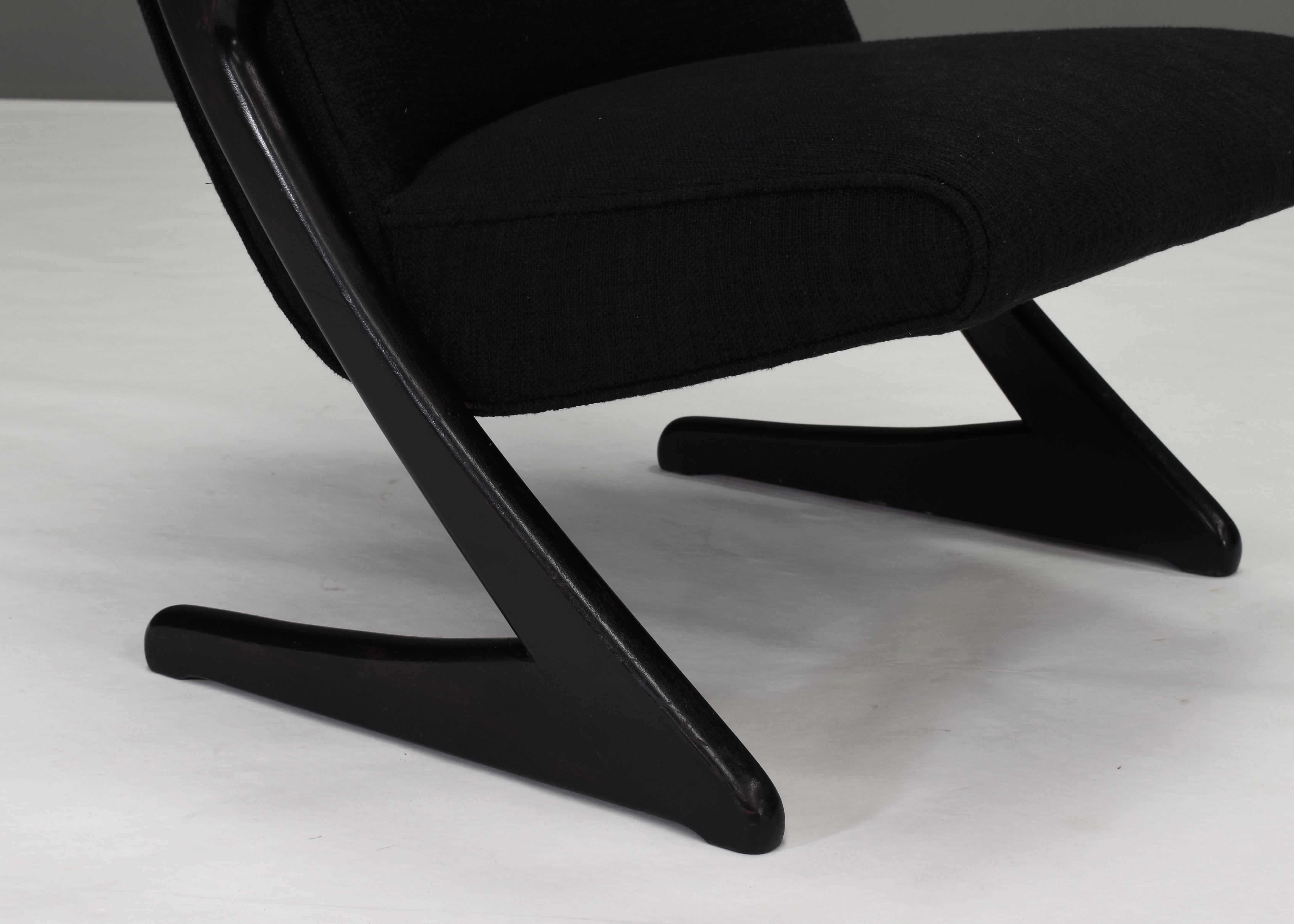 Z Lounge Armchair by Bengt Ruda for Nordiska, Sweden, circa 1960 In Good Condition For Sale In Pijnacker, Zuid-Holland