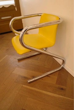 Z Lounge Chair in the Manner of Harvey Guzzini
