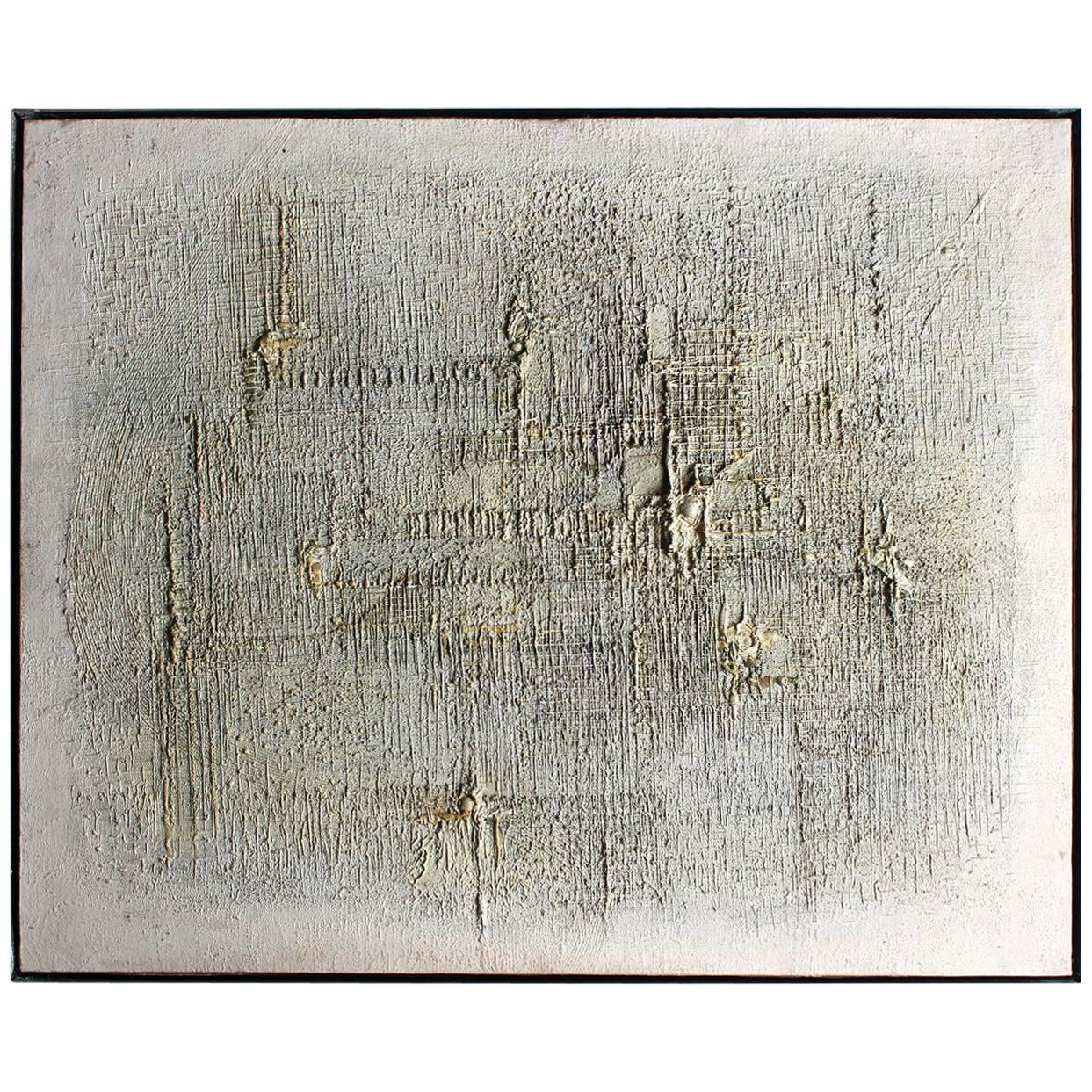 Z. Salaburski, Warszawa Pintura al óleo abstracta, 1962 Modernista polaco en venta