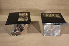 'Z' Shape Stone End Tables