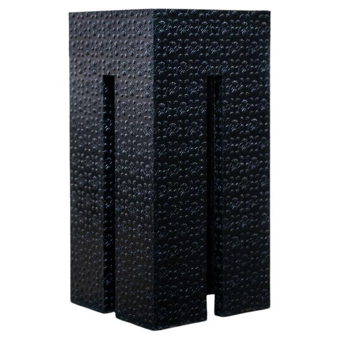 Z tisch aus geschwärztem messing von Evam im Angebot