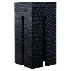 Z Table in Blackened Brass by Evam