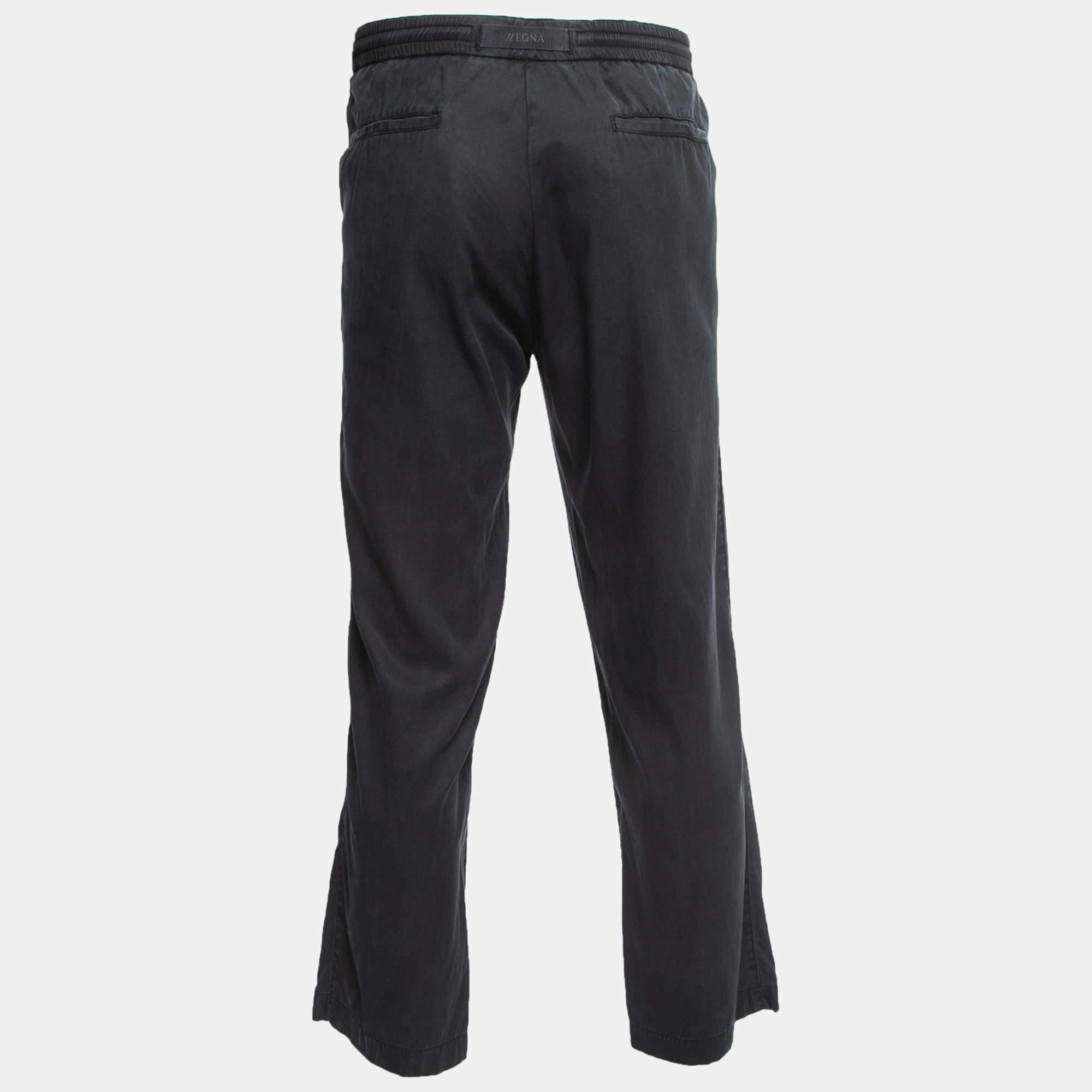 Impeccably tailored pants are a staple in a well curated wardrobe. These designer trousers are finely sewn to give you the desired look and all day comfort.