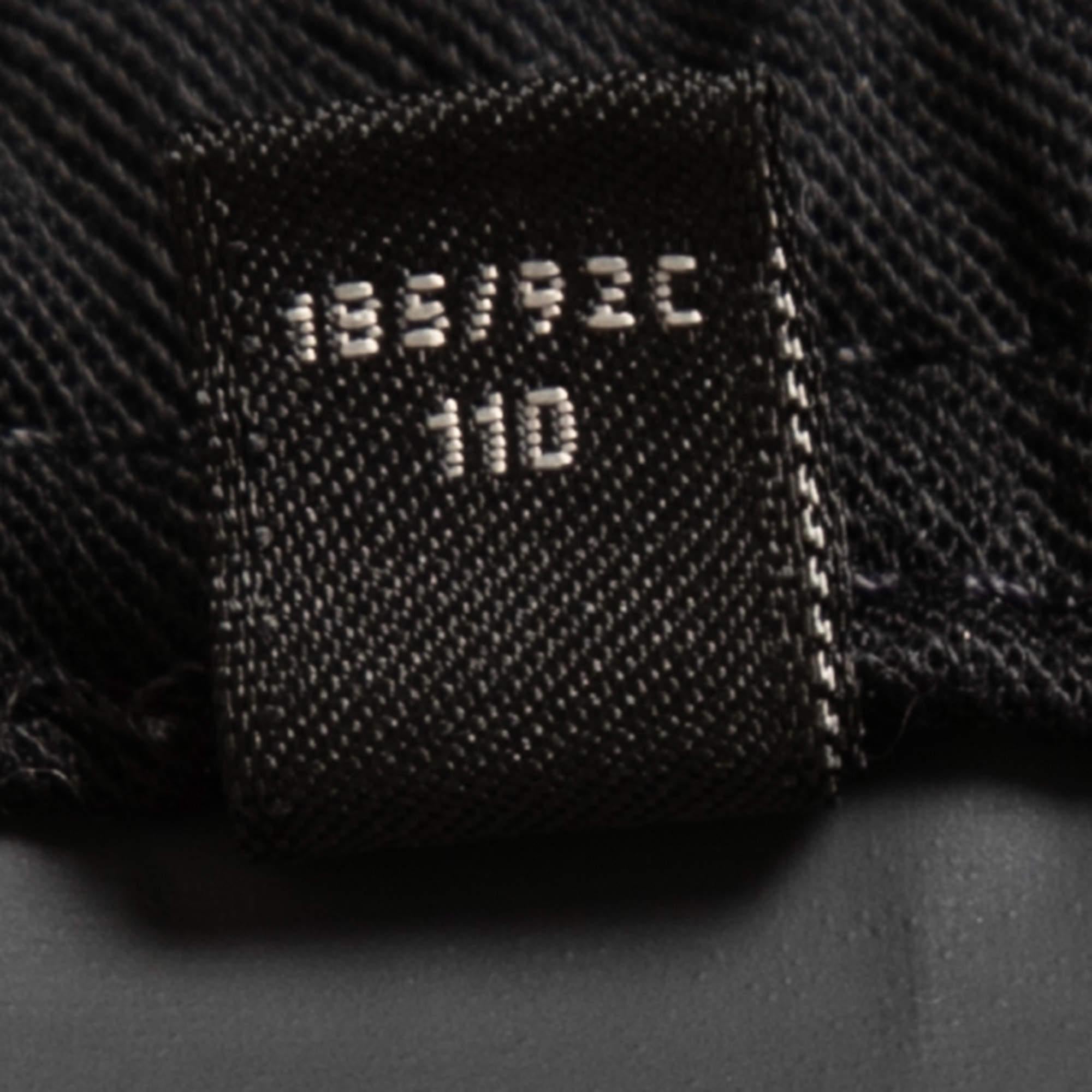Z Zegna Black Cotton Blend Drawstring Waist Trousers XXL/Waist 37