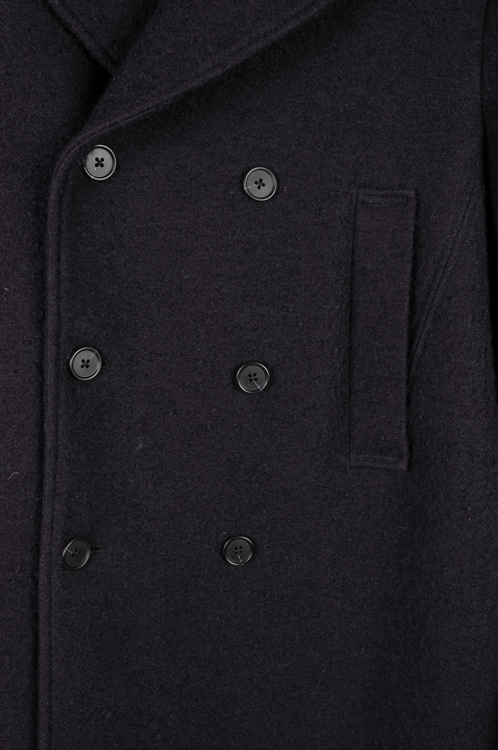  Z Zegna Men Coat Peacoat Jacket Size XL In Excellent Condition For Sale In Kaunas, LT