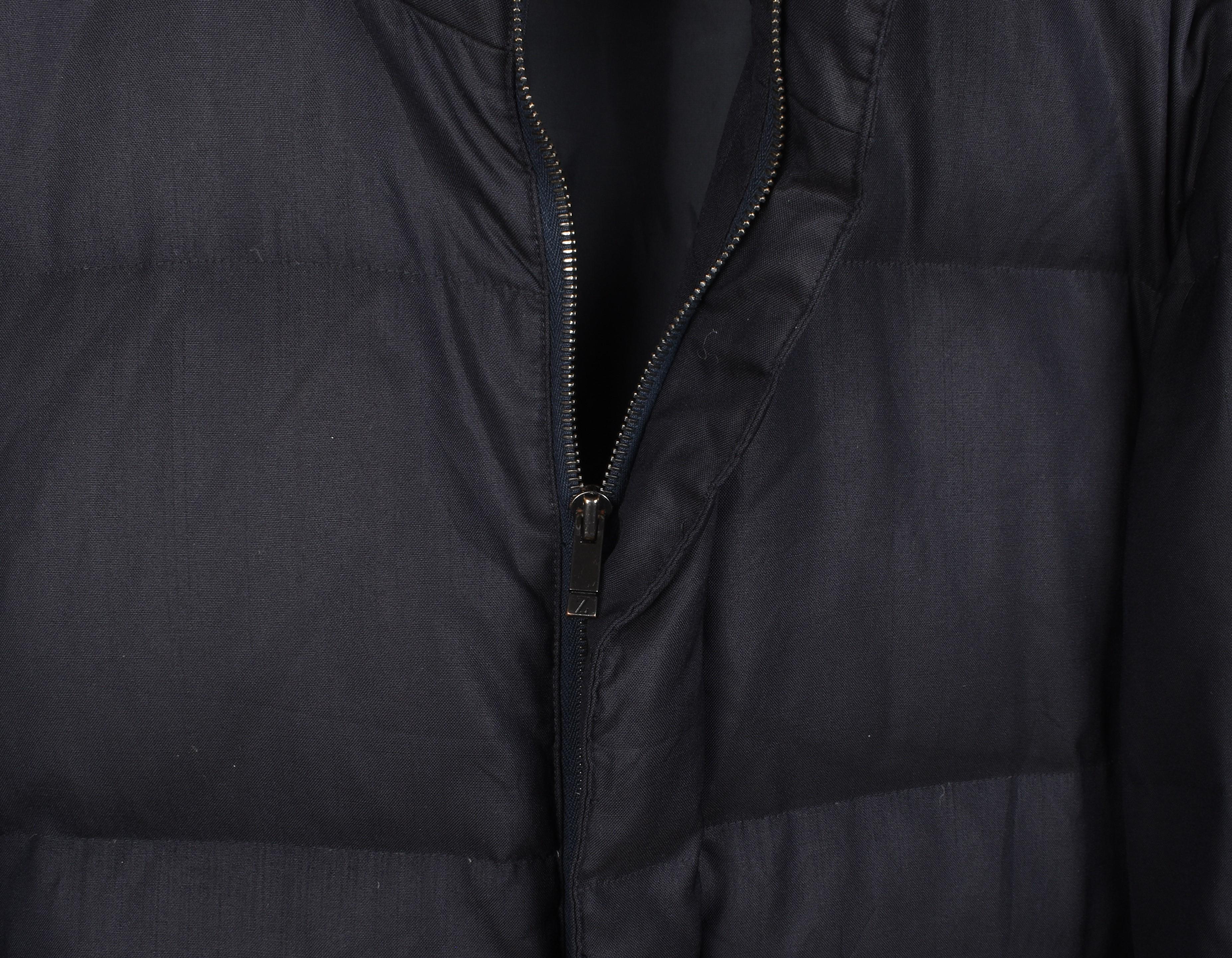 Men's Z Zegna Men Jacket Down Bomber Minimalistic Size S/M, S1476 For Sale