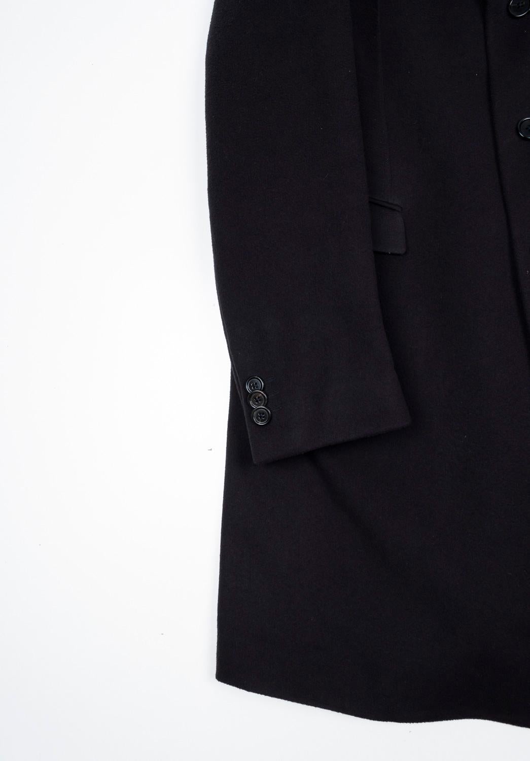 Z Zegna Men Over Coat in Wool Size ITA54/Large In Excellent Condition For Sale In Kaunas, LT