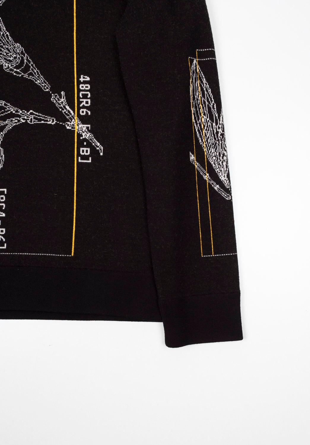 Z Zegna Men Sweater Crew Neck Knit Size M, S1204 In Excellent Condition For Sale In Kaunas, LT