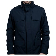 Z Zegna Herren-Regenjacke „Blue Wind“, Größe M, sehr guter Zustand