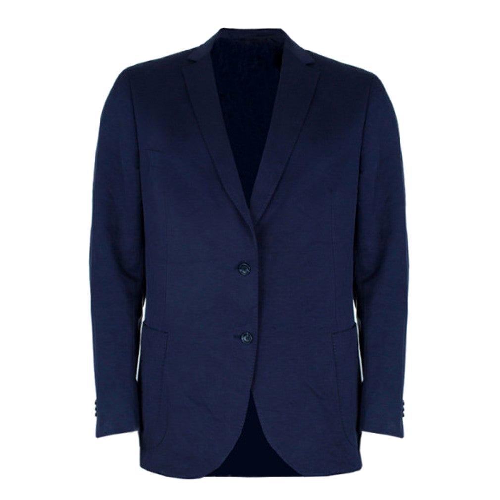 Z Zegna Navy Single Breasted Men's Blazer XL