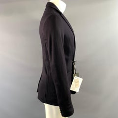 Giacca blazer Z ZEGNA taglia 34 in misto lana blu navy
