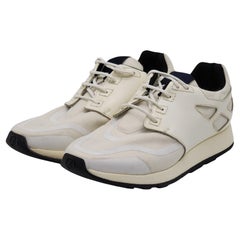 Z Zegna Technomerino Racer Sneakers in White