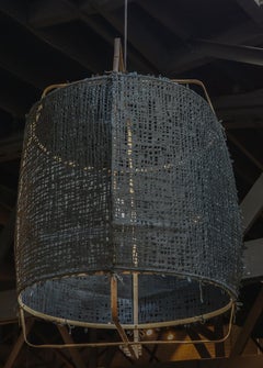 Z1 Black PC Pendant Chandelier in Black Paper by Ay Illuminate