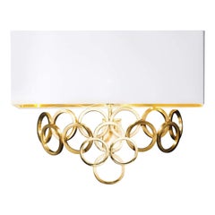 Z475 Gold Ring Wall Lamp