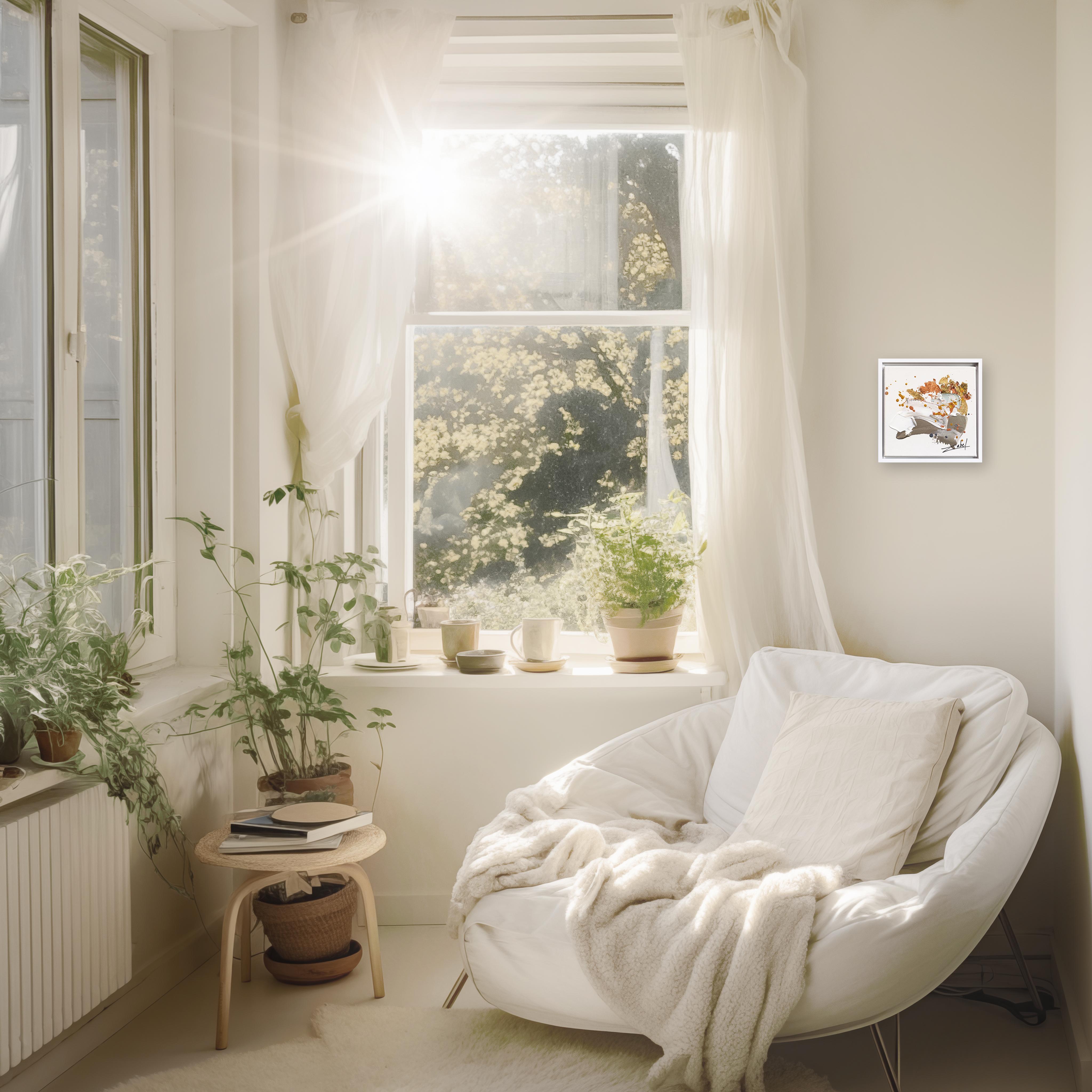 Pfirsichfarbener Traum #1 im Angebot 1