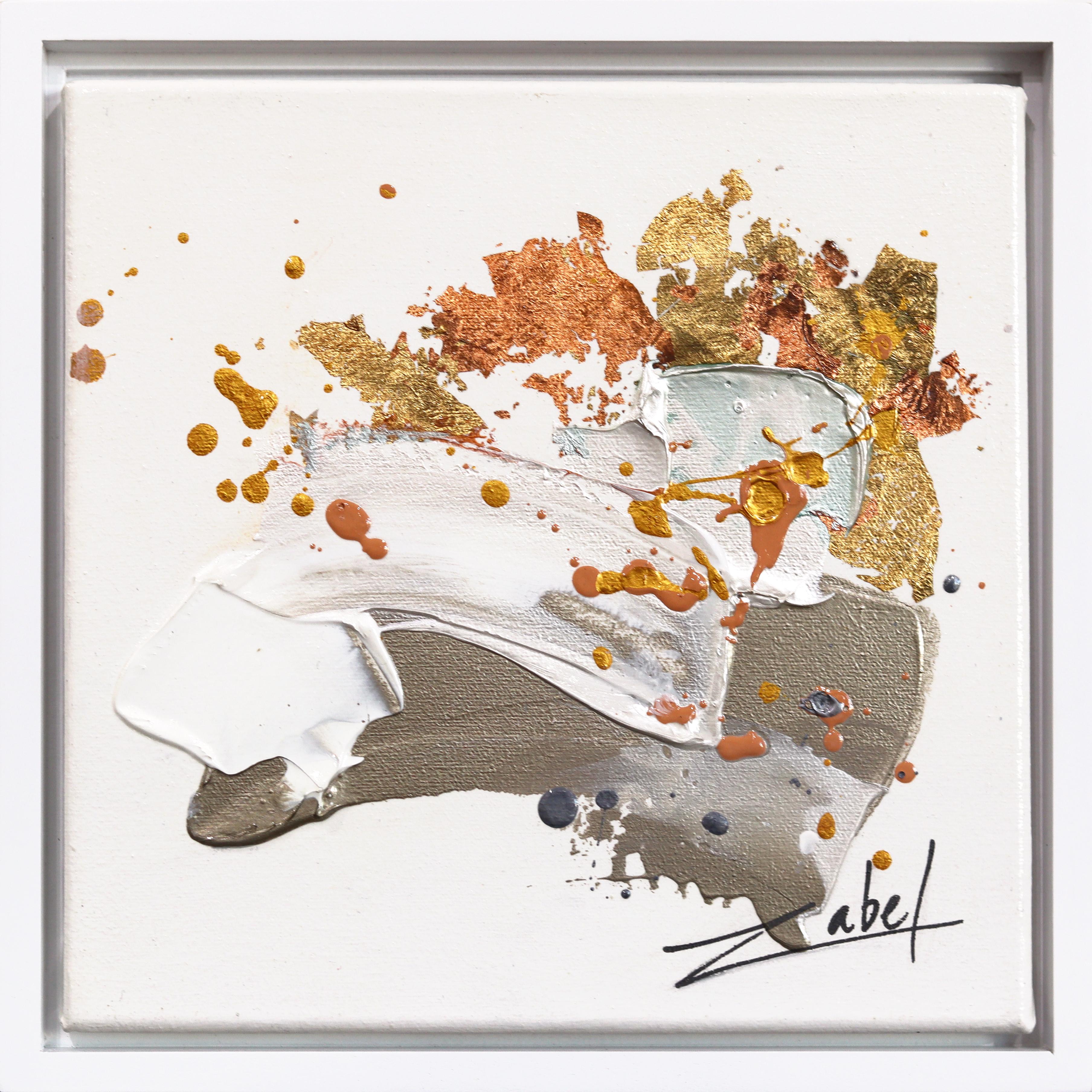 Zabel Figurative Painting – Pfirsichfarbener Traum #1