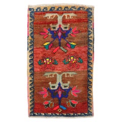 Vintage Zabih Collection Mini Turkish Rug