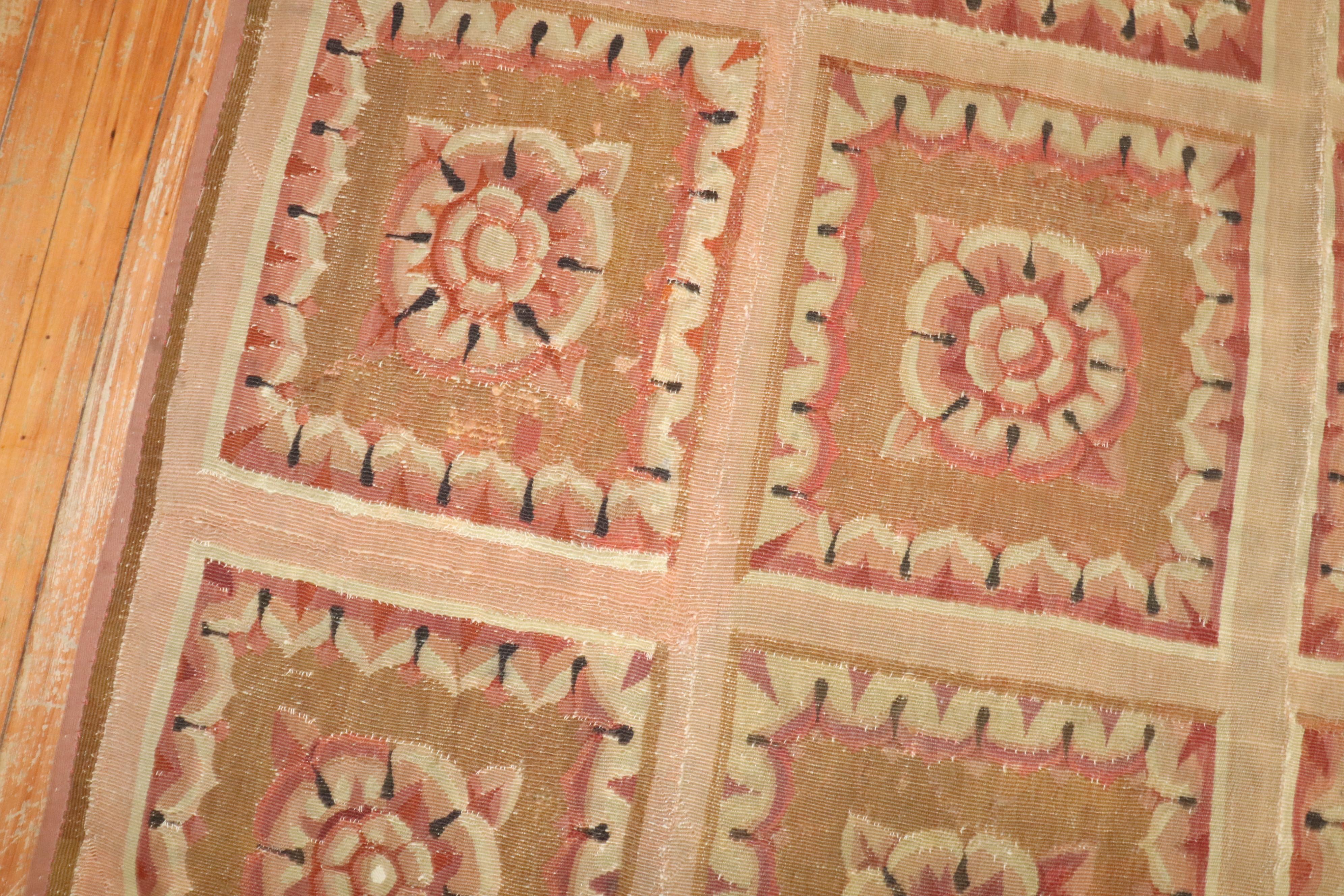 Zabihi Collection 18th Century French Aubusson For Sale 1