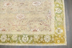 Collezione Zabihi: tappeto indiano antico di Agra del XIX secolo, 8'5'' x 8'8''