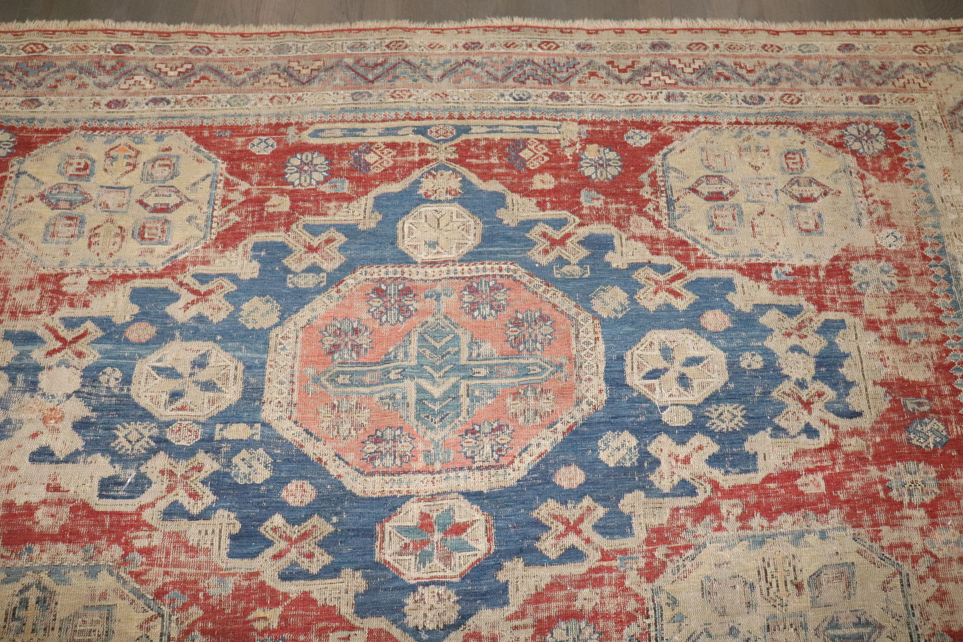 Colección Zabihi Siglo XIX Persa Antiguo Soumac en venta 5