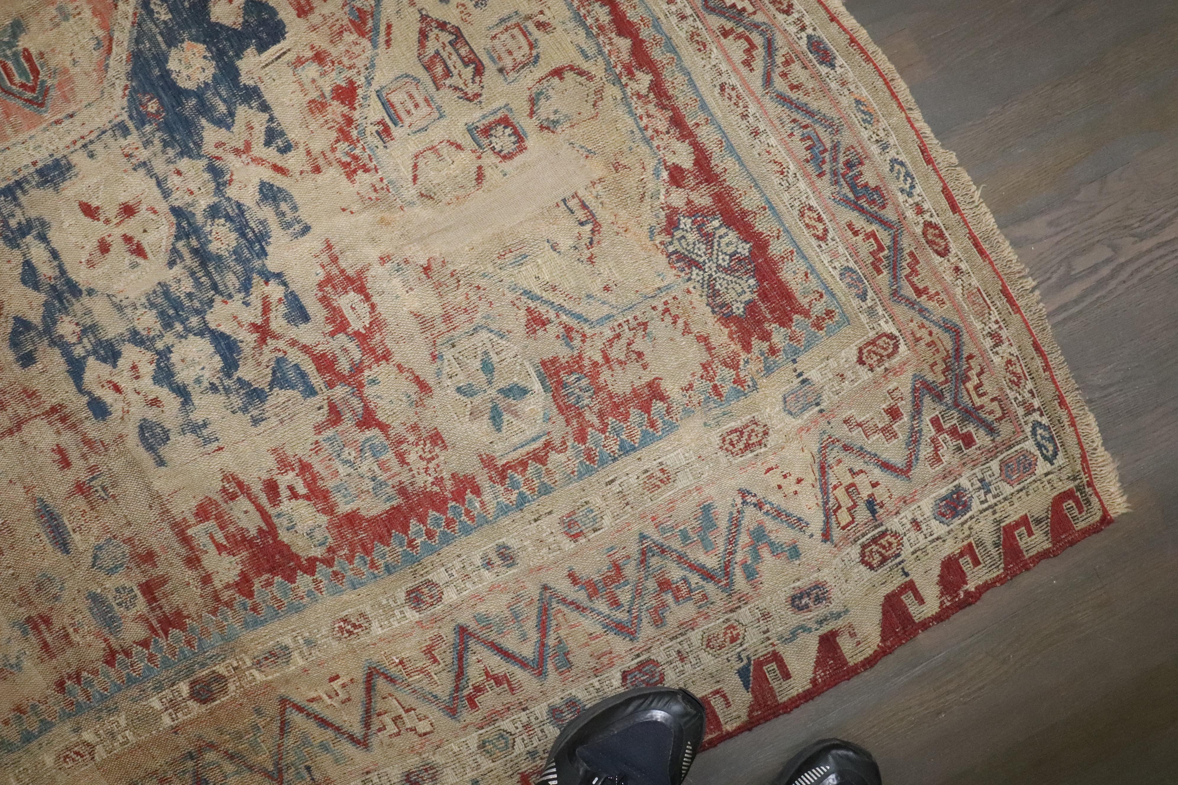 Colección Zabihi Siglo XIX Persa Antiguo Soumac Tribal en venta