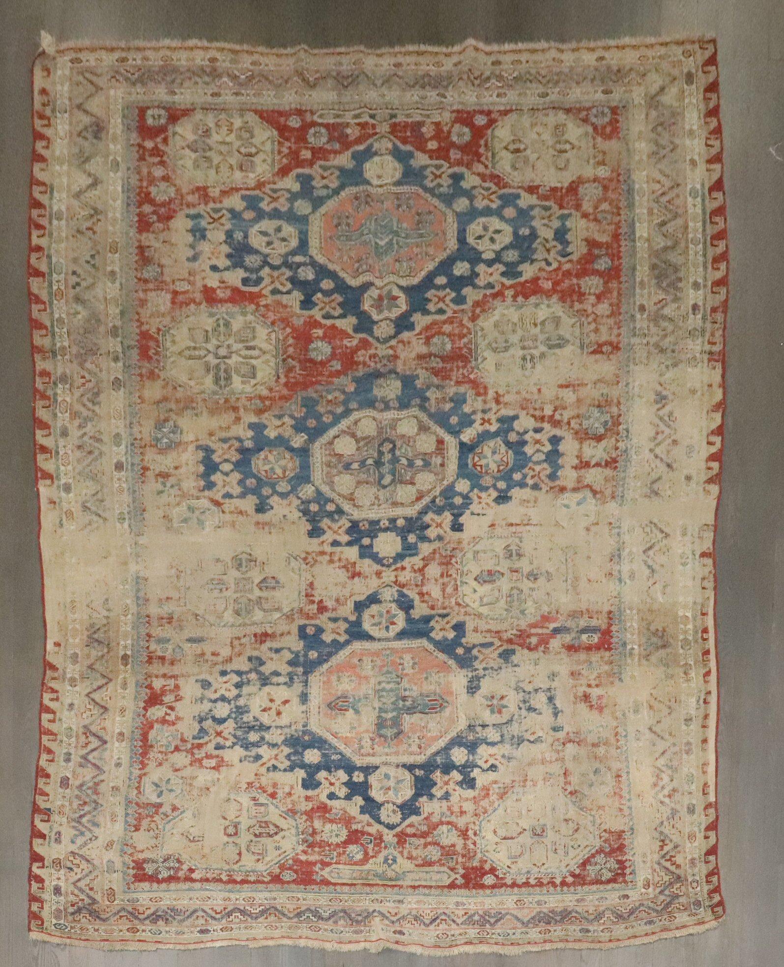 Colección Zabihi Siglo XIX Persa Antiguo Soumac Lana en venta