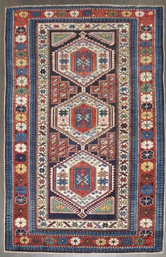 Tappeto Shirvan antico del XIX secolo della Collection'S di Zabihi