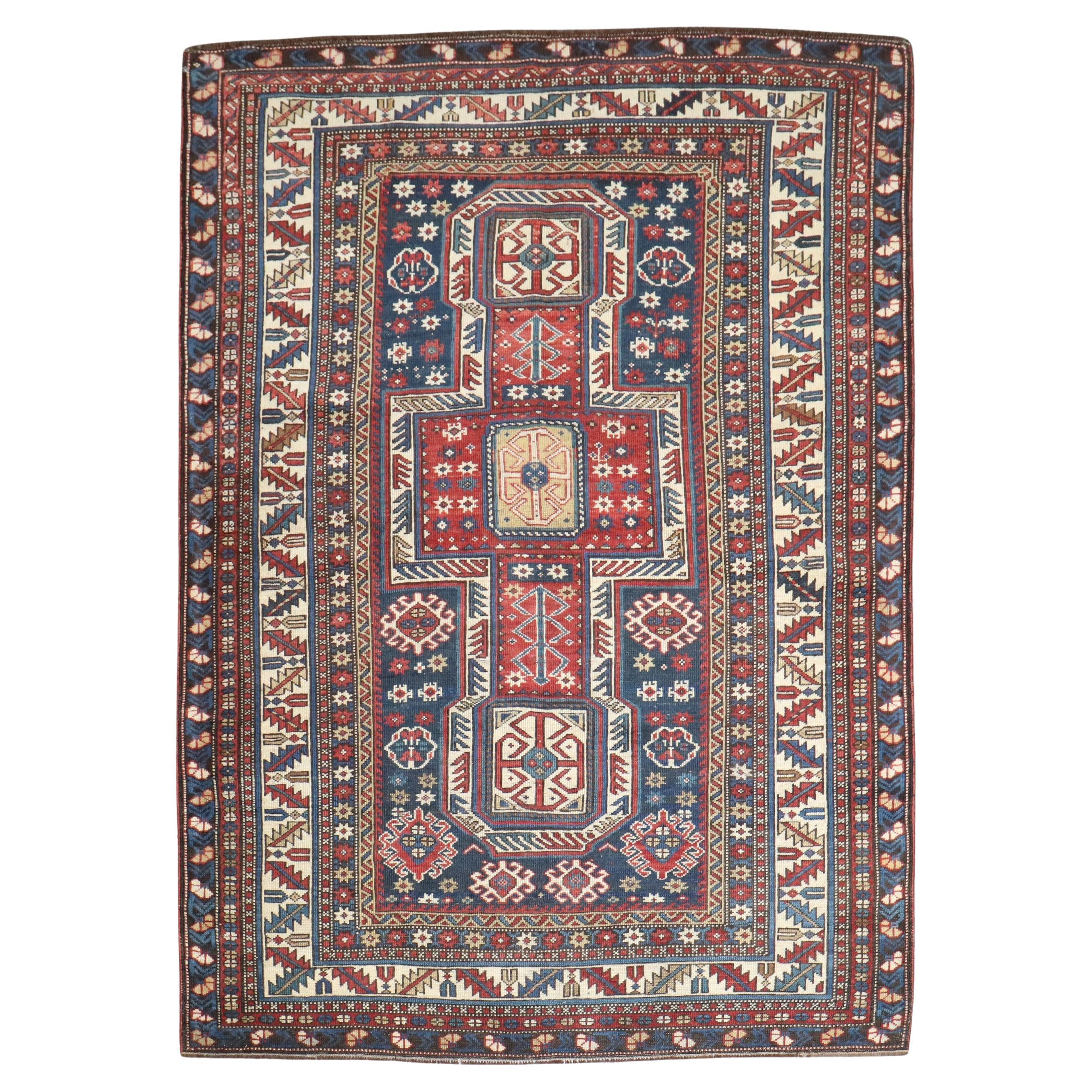 Zabihi Collection 19th Century Antique Shirvan Rug