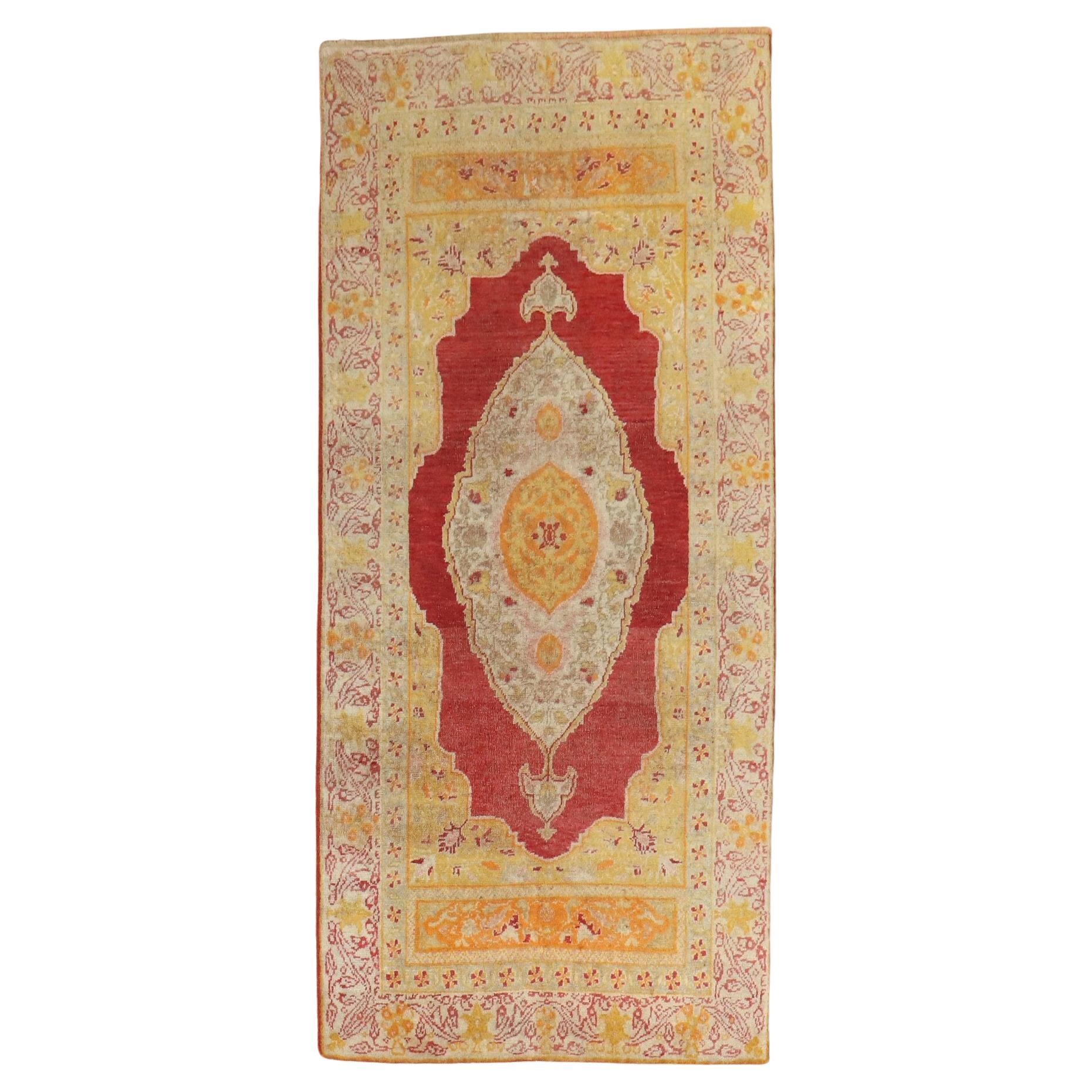 Petit tapis de couloir Sivas turc ancien du 19ème siècle en vente