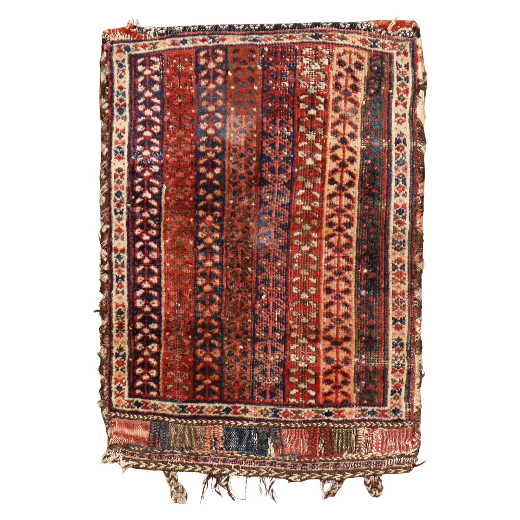 Zabihi Collection 19th Century Bagface Textile Rug