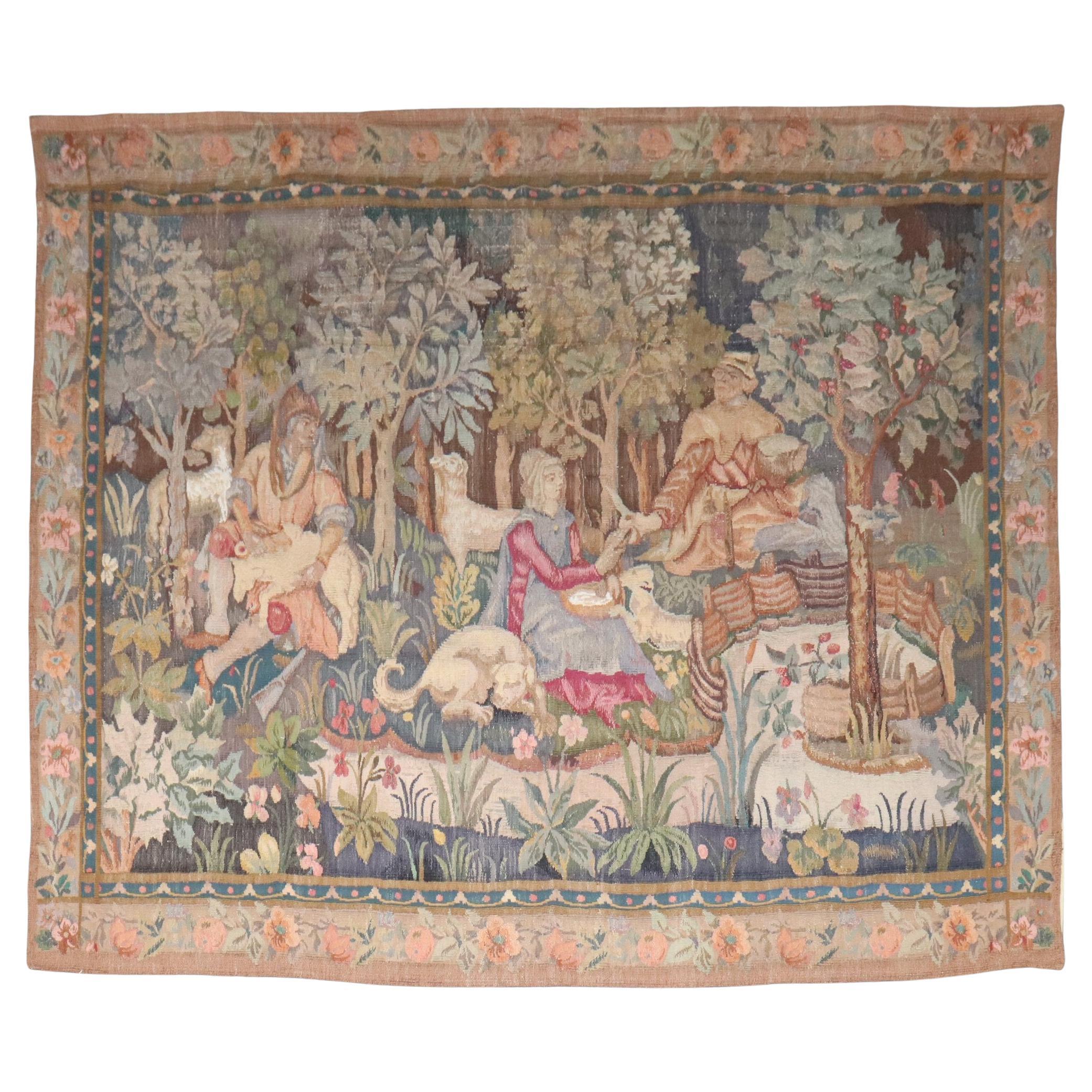 Zabihi Collection 19th Century Belgian Tapestry