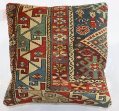 Zabihi Collection 19th Century Caucasian Rug Pillow